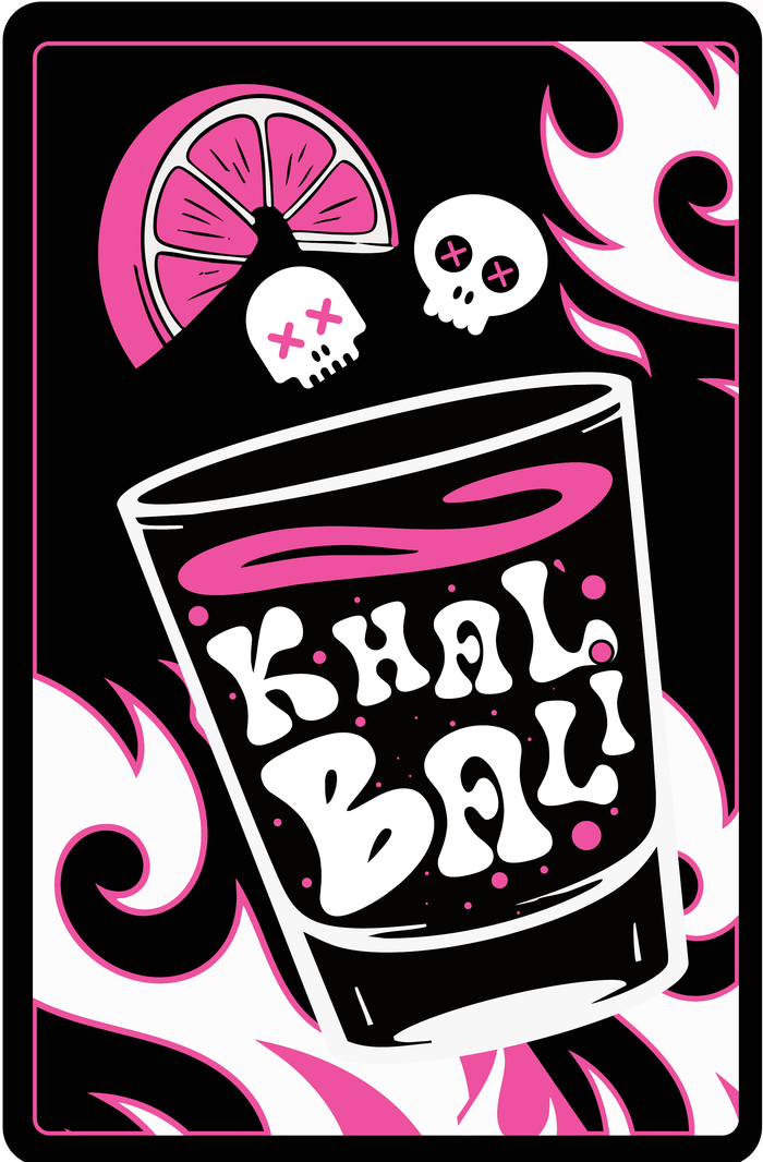 Khalbali card back artwork